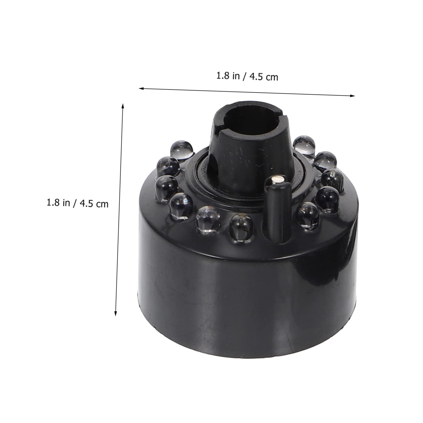 SEWACC 3pcs Landscape Fog Maker Led Light Aquarium Atomizing Head for Fish Tank and Bonsai Water Humidifier for Creating Stunning Atmospheres