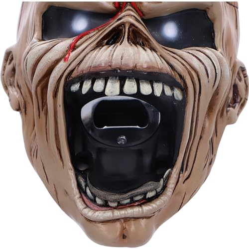 Décapsuleur Iron Maiden The Trooper en résine avec tête Eddie murale - 8