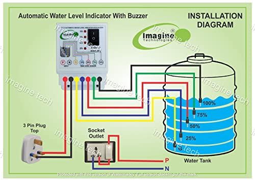 Image of Imagine Technologies Stainless Steel Sensors for Water Level Controller or Water Level Indicator 1.5 M Long (Set of 5)