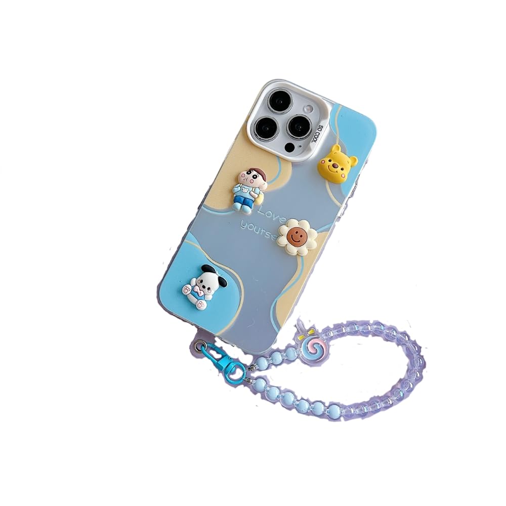 Cloud Buzz Cute Animal 3D Phone Case with Phone Charm | Compatible
