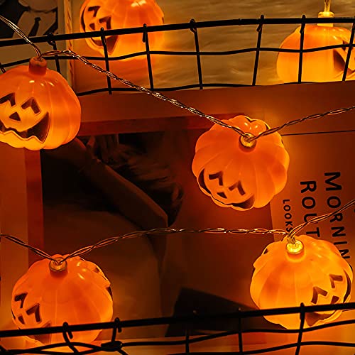 Lumières de vacances à piles Halloween LED guirlande 19.6ft extérieur - 2