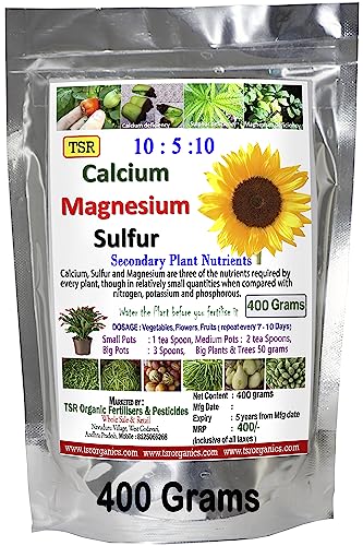 CMS Macro nutrients 400 Grams Soil Conditioner granules with Calcium Magnesium Sulphur Fertilizer