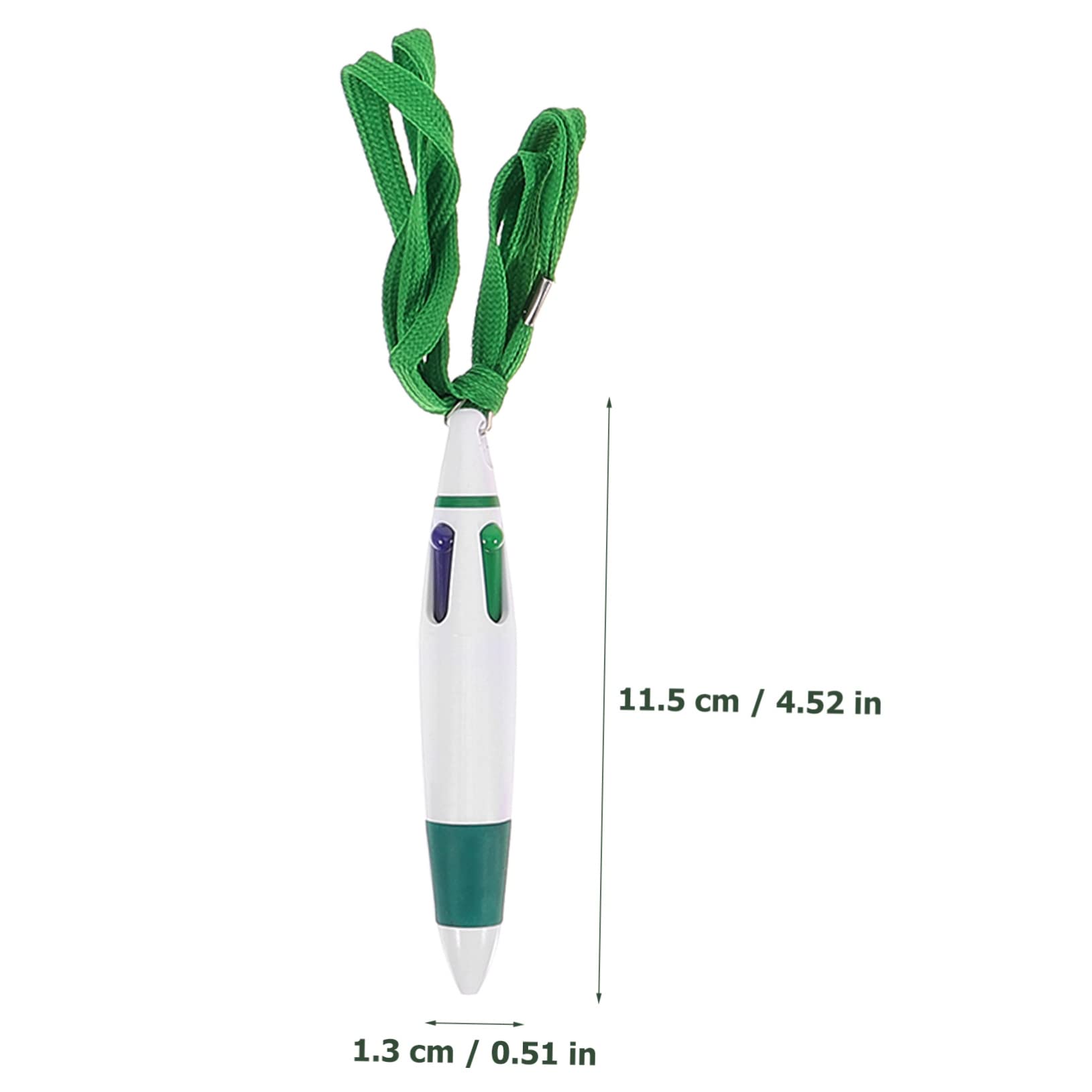 SHINEOFI 5 Set Di Penne Per Cordini Da Ufficio Penne A Sfera Retrattili Robuste 10 Pezzi * 5