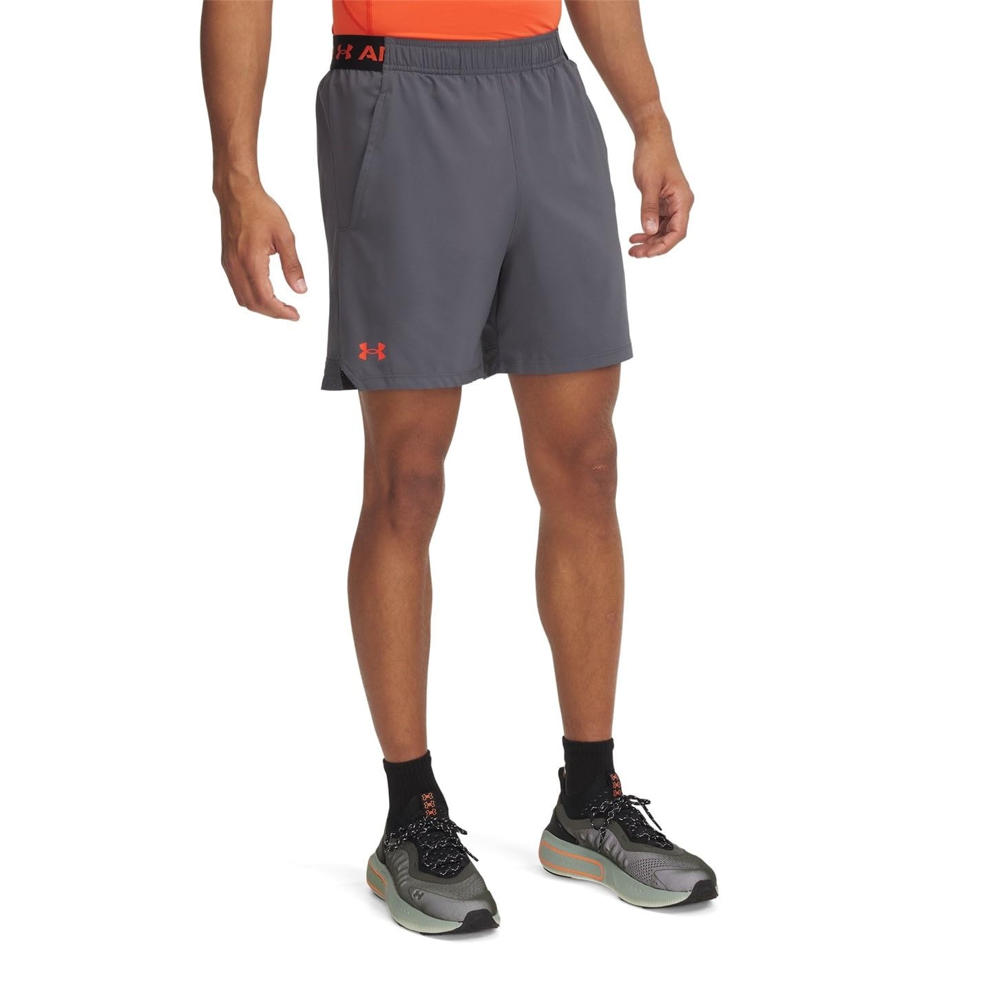 Under Armour Men's Castlerock/Fire Shorts