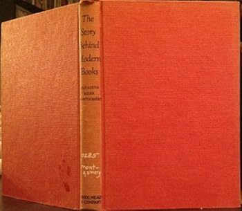 Hardcover The story behind modern books Book