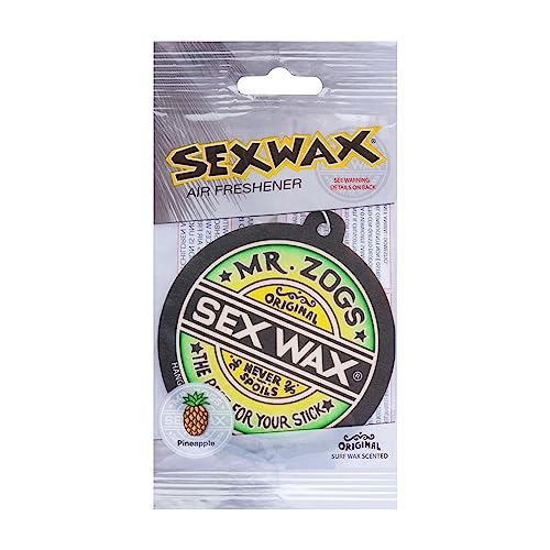 Sex Wax Car Air Freshener 3-Pack Pineapple Scent