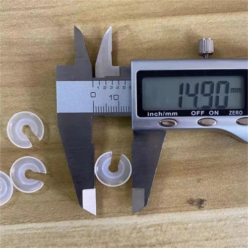 Válvula de gas sin fugas gracias a este kit de 20 piezas con tapa de plástico blanca 3