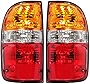 PENSUN 1 Pair Of Left & Right Tail Light Assemblies Fits For 2001-2004 Toyota Tacoma TO 2800139 8156004060