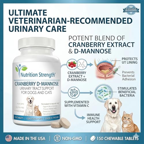 Image of Cranberry D-Mannose for Dogs | Human-Grade UTI Defense