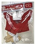 VanderBear Collection All Paws on Deck Fuzzy Outfit #5505