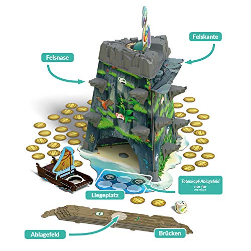 Kosmos 697945 Dodo - Rettet das Wackel-Ei, rasantes Brettspiel für Kinder ab 6 Jahre, für 2-4 Personen, lustiges Gesellschaftsspiel für die ganze Familie mit einfachen Regeln – Bild 5