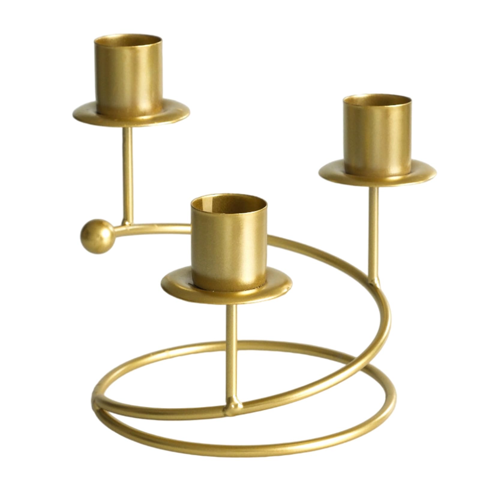 Kalttoy B 3 Head Stand Holder Metal Candlestick For Dinners And Intimate Gatherings Home Candlestick Holder