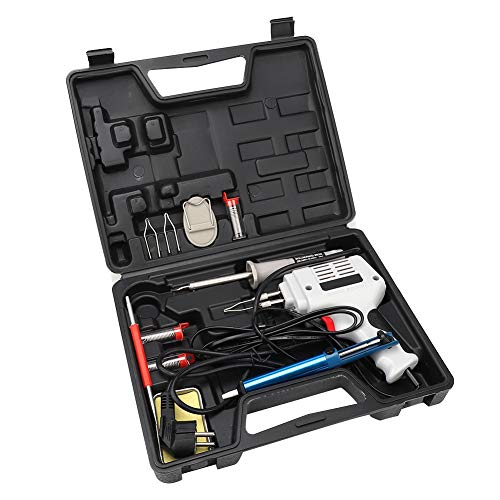 Elektro Lötpistolen Kit Set für Haushalts und Kfz Verkabelung EU Stecker 250V mit Kupfer Heizkern