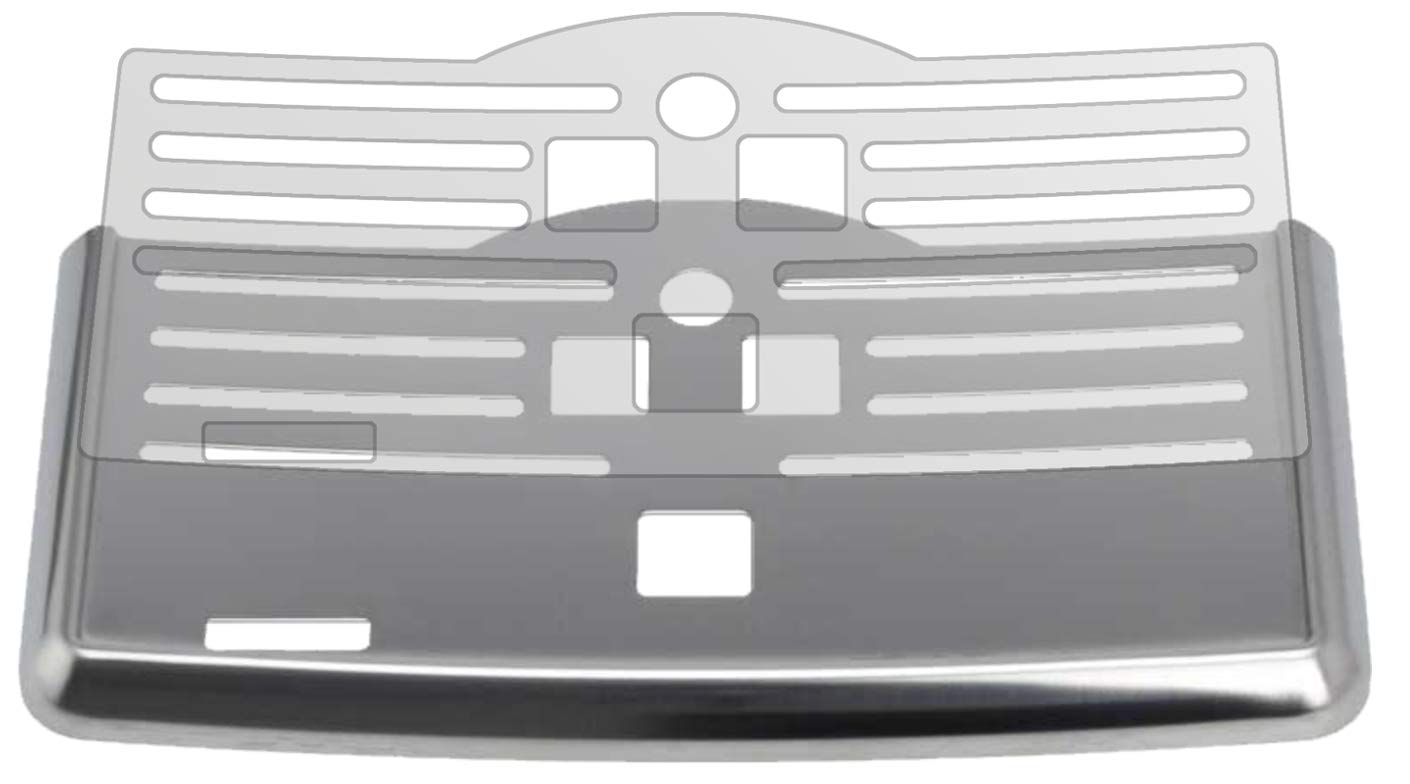 2x Pellicola per Philips EP5330/10 Vassoio per tazze Protettiva Protezione
