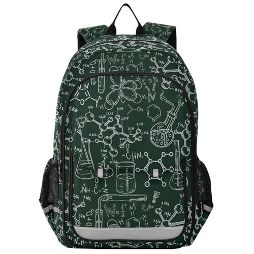 ALAZA School backpacks for girls boys Science Old Chemistry