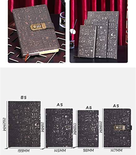 Carnet de notes A6 sécurisé à code : protégez vos écrits et secrets de voyage - 7
