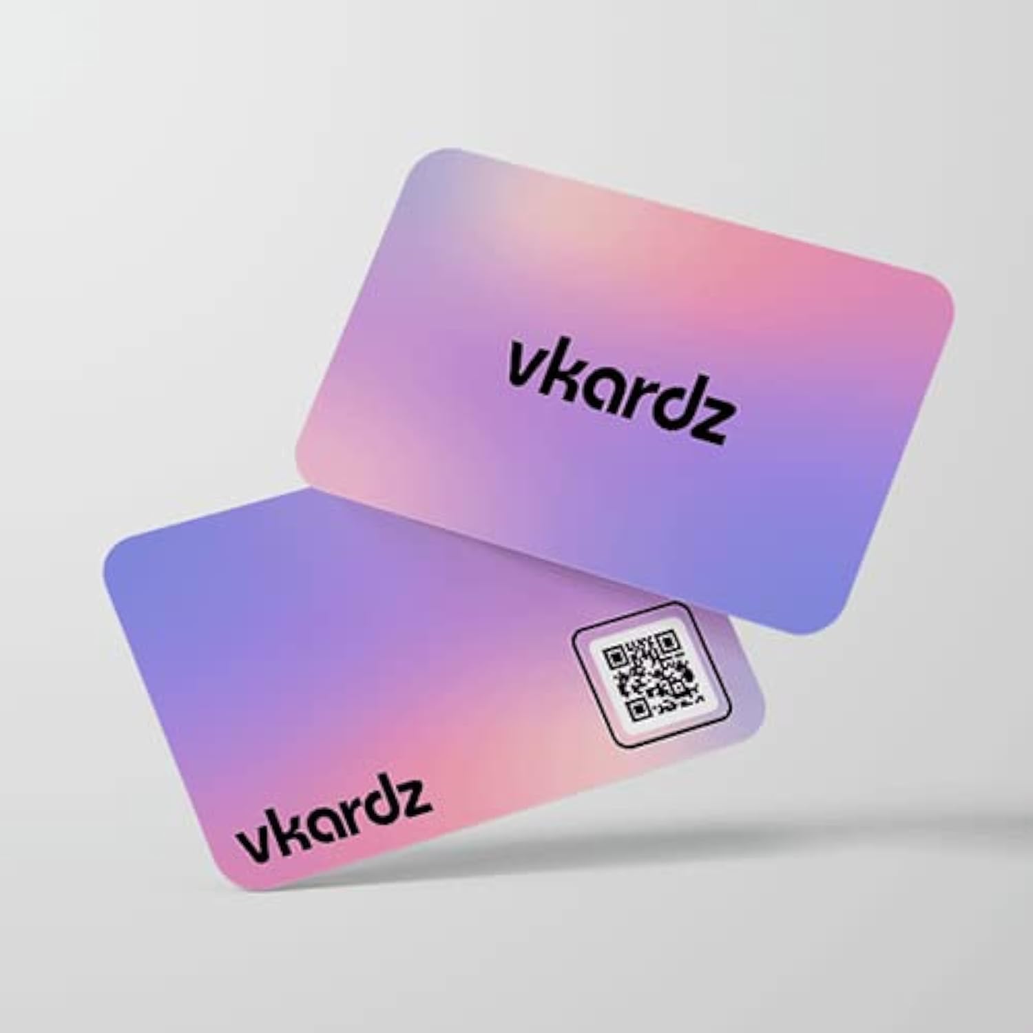 Vkardz - Contactless PVC Smart NFC Business Card || Smart Visiting Card || nfc card || Scratch less Matte Print Pocket Friendly Card With QR Code (Graffiti)