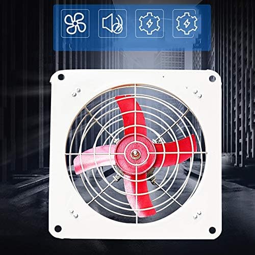 Explosion-proof Exhaust Fan Industrial Mute Powerful Square with Shutters