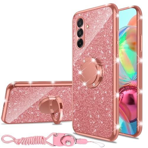 Coque Samsung A26 5G évitez les chutes avec cette protection anneau or rose