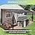 Aoxun 20'x10' Gazebo for Patio, Premium Pergola with Sloped Roof, Large Wall-Mounted Heavy Duty Awnings, for Backyard, Patio, Deck and More