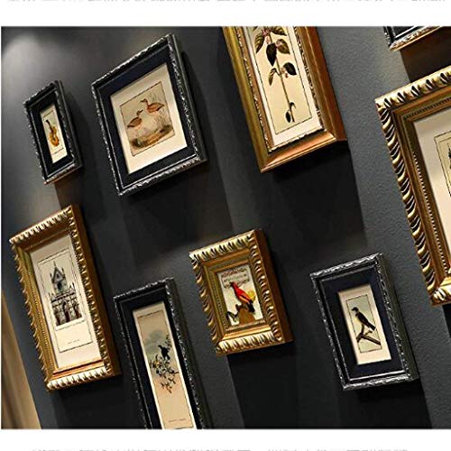 Design Group Memory Fotorahmen, Fotowand Hintergrund Wandkombination Mode Kreative Wand Fotorahmen Fotowand Retro… – Bild 4