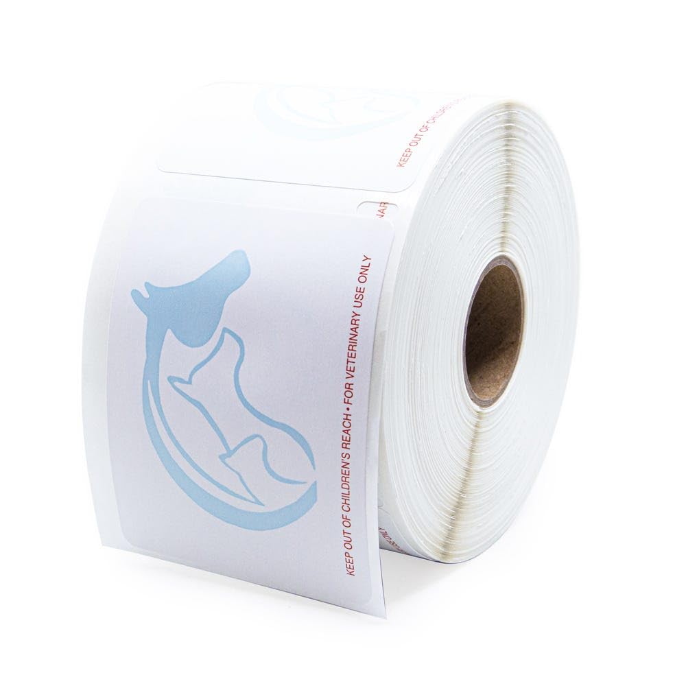 Horse + Dog Watermark Prescription Labels