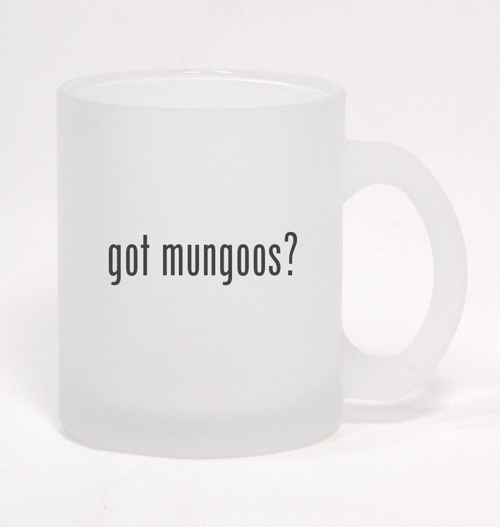 Los Drinkware Hermanos got mungoos? - Frosted Glass Coffee Mug 10oz