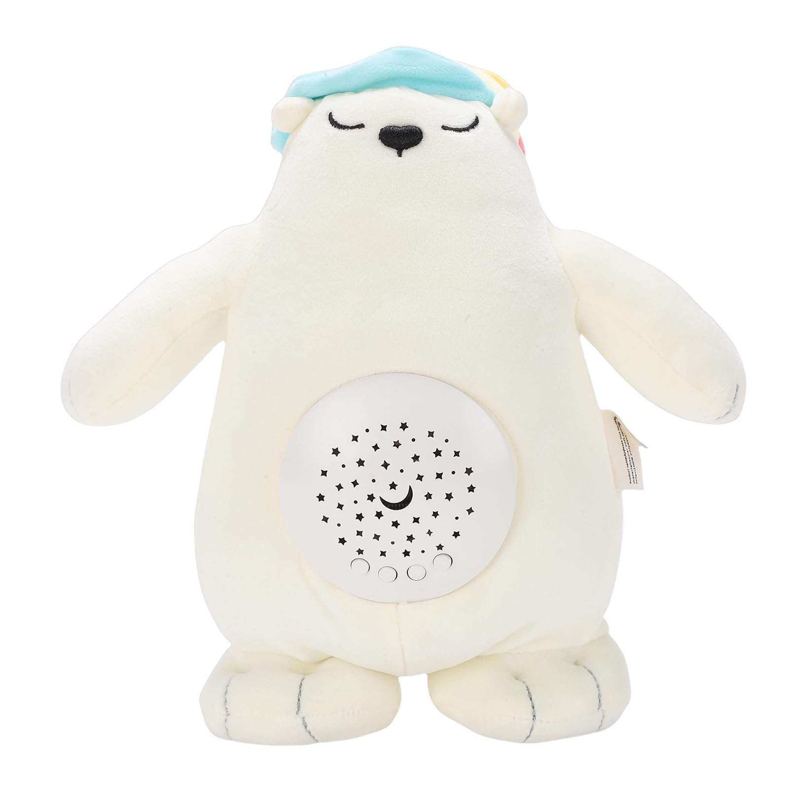 Peluche Orso Polare, Compagno Musicale del Sonno per Neonati