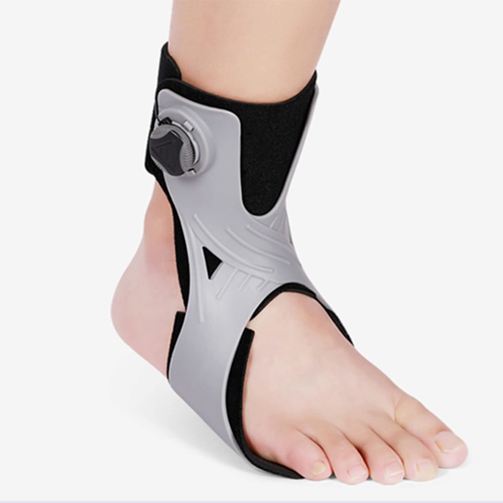 orteza stopy, Orteza na opadającą stopę AFO Wsparcie dla hemiplegii Udar Buty Stabilizator stopy do chodzenia(B1 Right,XL)