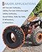 GarveeTech 26x9-12 ATV Tires - All-Terrain, Off-Road, and Mud/Trail Tires for ATVs and UTVs, Tubeless, Set of 2