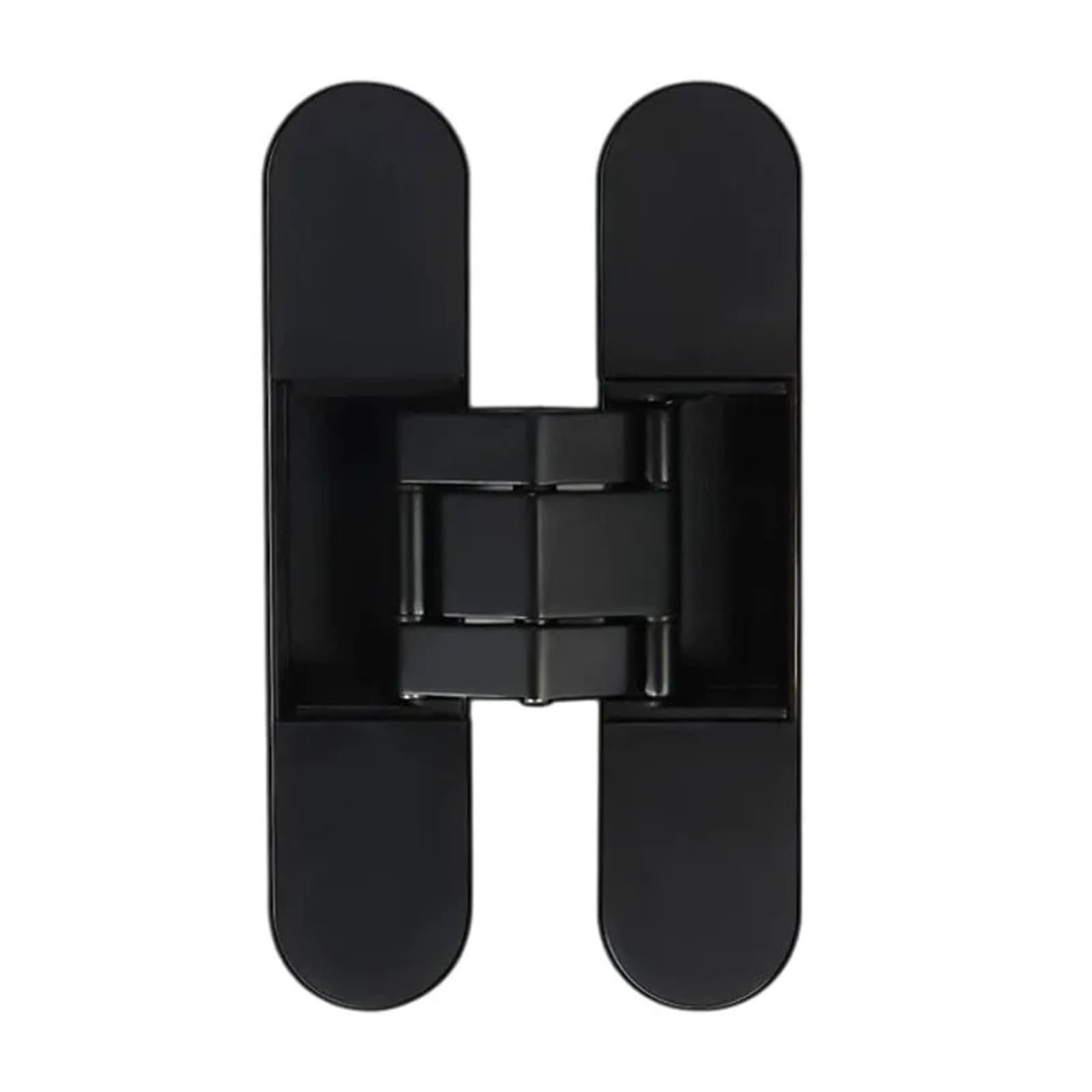 Kdhcvkz Black 1Pcs Hidden Folding Door Hinge Adjustable(Black)