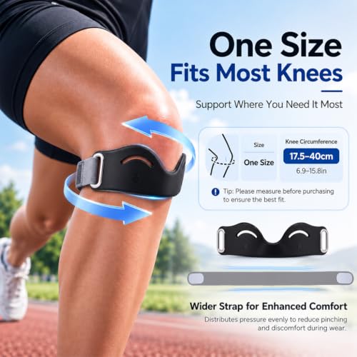 Image of PROBEROS 2PCS Patella Support Knee Cap Brace Knee Brace Patella Band
