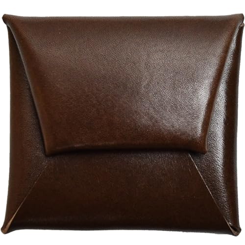 [アトリエコデル] atelierCODEL 革職人手作り 本革 コインケース レザー 小物入れ プレゼント 男性 革小物 ギフトセット 誕生日 【 化粧箱 メッセージカード 紙袋 付き 】 (アドバンティックブルー)