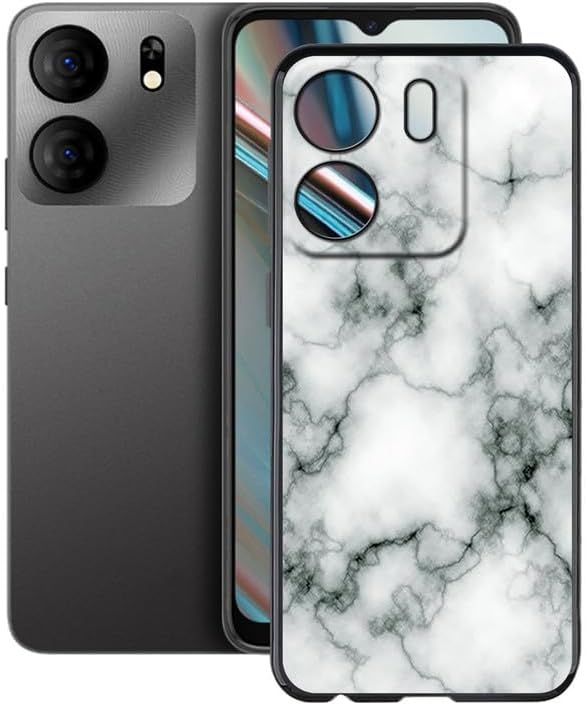 Vista 36 de Funda para BLU View 5 B160V (6.56 "), Carcasa protectora de silicona de grado militar para BLU View 5 B160V - Globo