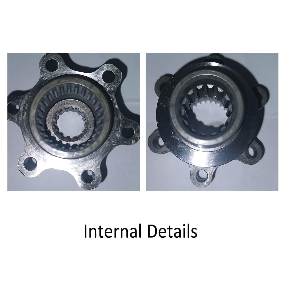 Chikia Hisun 500 Drive Shaft Boss Rear Differential Compatible with Hisun UTV 400 500 700 550 750 Vector Sector Axis Coleman Outfitter 500 700 Massimo Bennche CubCadet