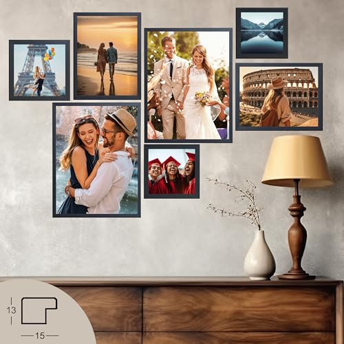 Victor Cornice Klee 13x18 cm in Nera - Cornice