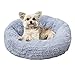 AGRLTOGD Cuccia per Gatti Letto per Cani Rotondo, Peluche Ciambella per Animali Domestici, Cuscino Rotondo in Morbido Peluche per Gatti e Cani di Piccolo Media Taglia, 60/70/80CM