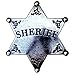 Produktbild Denix Sheriffstern grau Badge Sheriff Stern Cowboy Western
