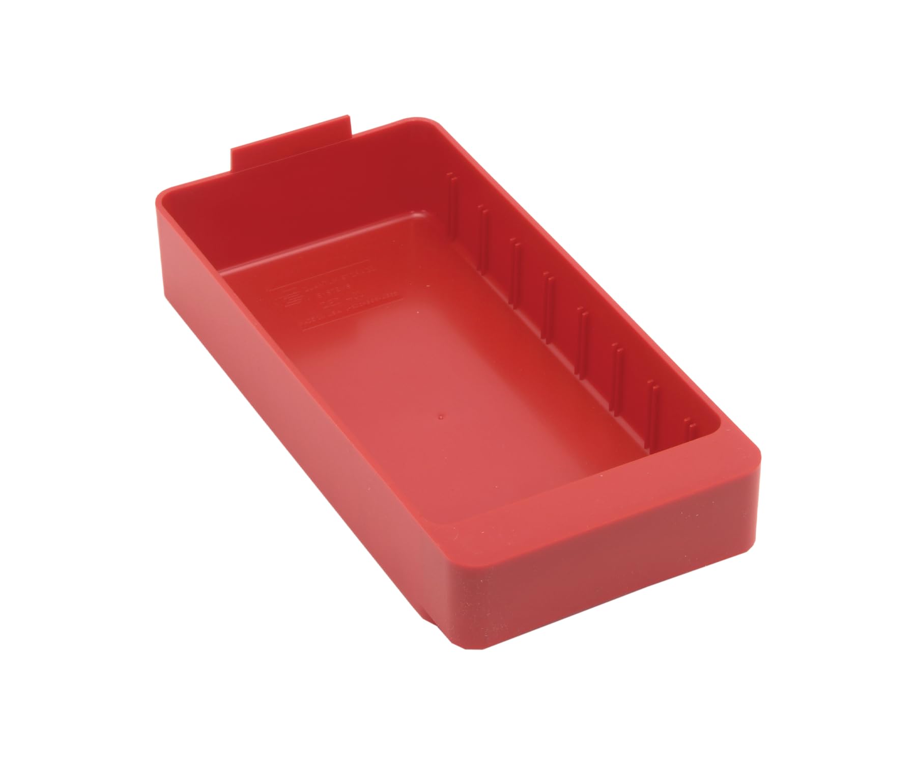 Super Tuff Euro Heavy Duty Parts Organizer Red Bins 12" L x 6" W x 3" H 24 Pack by QUANTUM STORAGE SYSTEMS – 12" L x 6" W x 3" H, 137.73 cubic_inches, Plastic, Red, Pack of 24