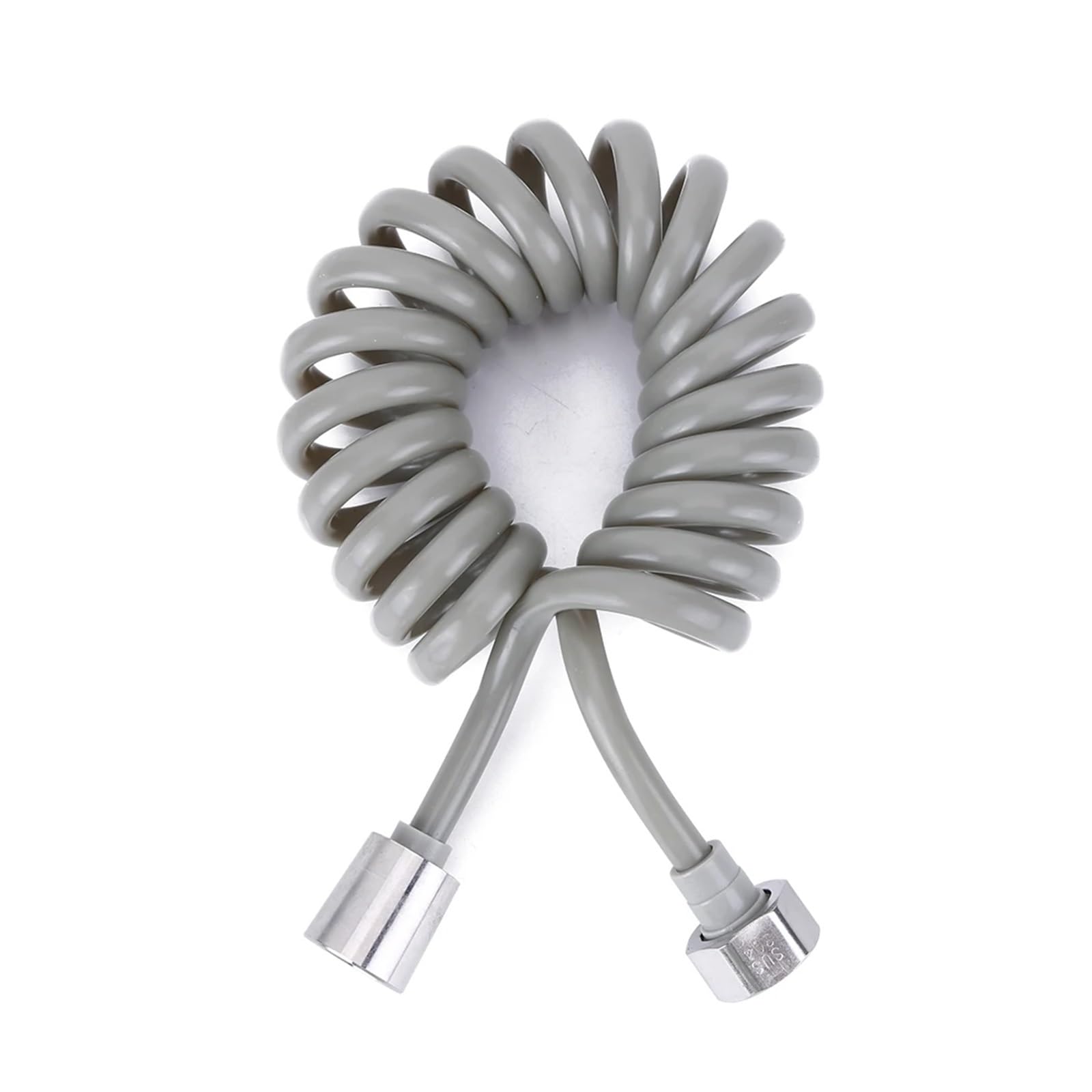 Manguera rociadora para bidé de inodoro de 2 m, 5/1 pieza, tubo de fontanería de plástico suave antienvoltura para ducha, bidé, pulverizador Shattaff, opciones flexibles de 2/3/4 m disponibles