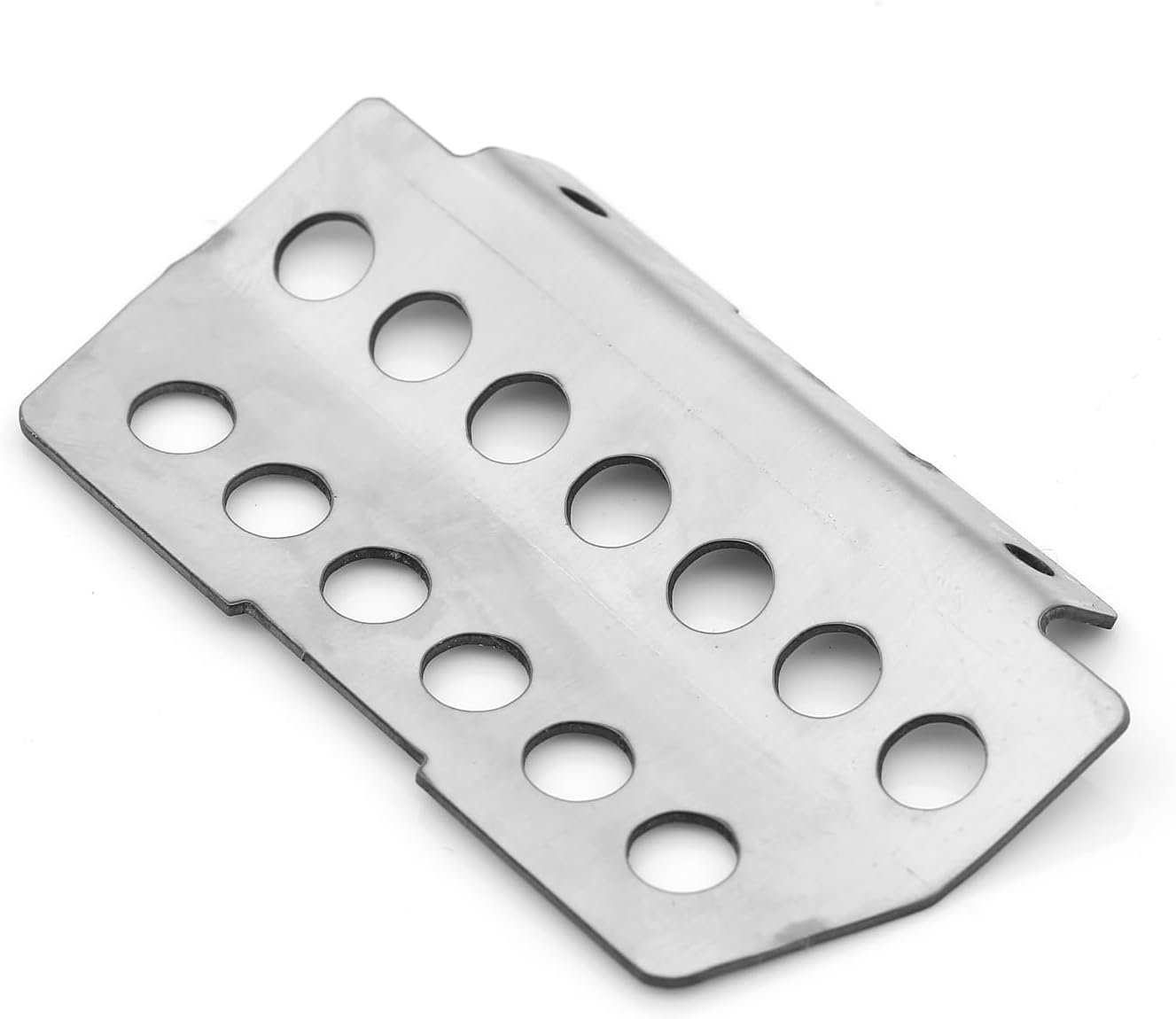 Stainless Steel Chassis Protection Guard Plate RC Upgraded Parts for FMS FCX10 1/10 Crawler RC Car