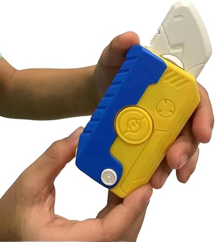 Miniatura 7 de RMISODO 2 piezas de cuchillo de zanahoria juguete gravedad Fidget Spinner, colorido y novedoso forma, fabricado con tecnología de impresión 3D,