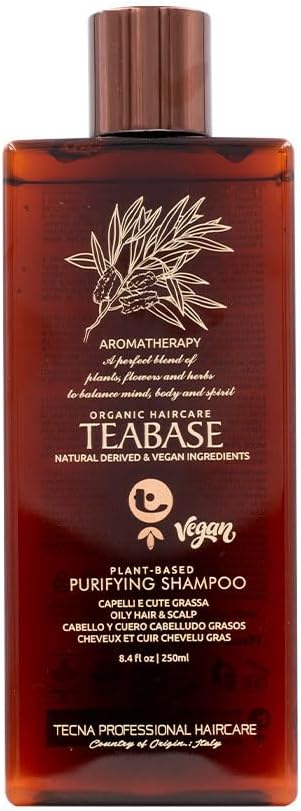 Tecna Teabase Aromatherapy Purifying Shampoo 250ml - shampoo per capelli e cute grassa