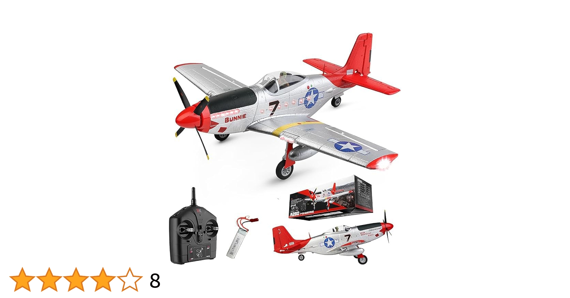 Ssccgym WLtoys XK A280 Hobby RC Airplanes Large 560MM P51