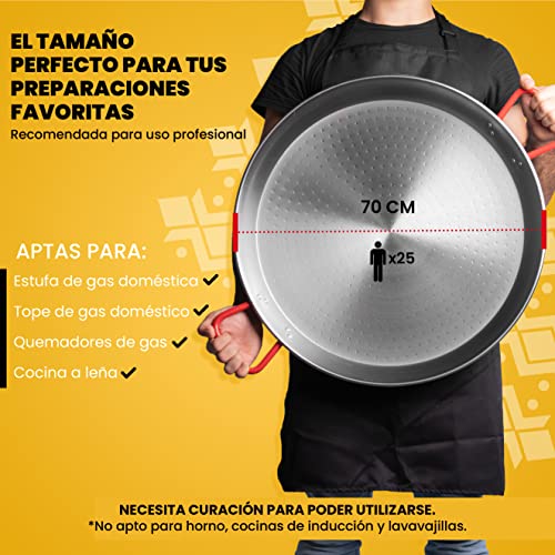 El mejor review de Paellero 2 fuegos - los mas comprados. 9 Imagen adicional