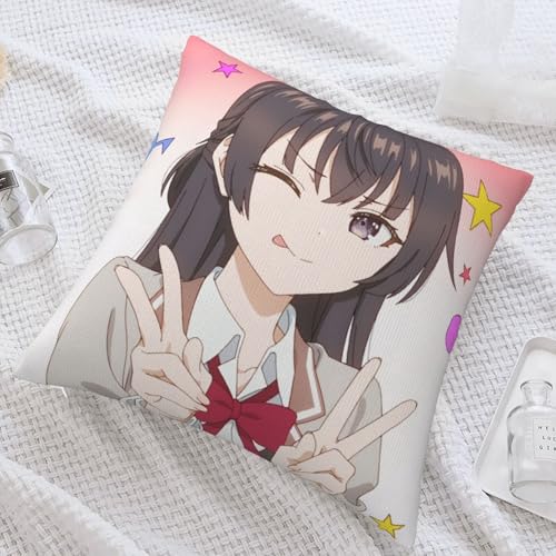クッションカバー ロシア語でデレる隣のアーリャさん 周防有希 座布団カバー 抱き枕カバー 快適な肌触 ソファ背当て 枕カバー おしゃれ 装飾枕カバー インテリア 飾り 通気性 抗菌 ソファー ギフトお誕生日プレゼント 洗える DIY カスタム可能 四季通用