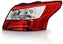 VIPMOTOZ Passenger Side OE-Style Red Lens Right Tail Light Lamp Assembly Replacement For 2012-2014 Ford Focus Sedan