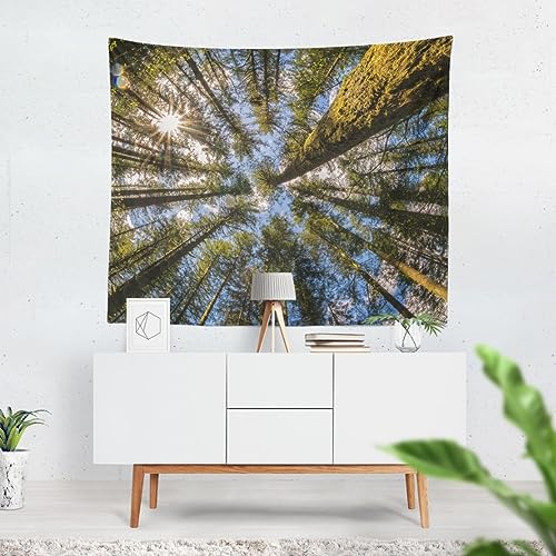 CEVAN Tapiz Suelo Yoga Papel Tapiz Ventanas