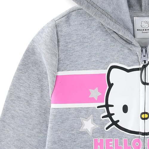 Image of Hello Kitty Sanrio Girls Hoodie and Pants Set for Infant Toddler Big Kids