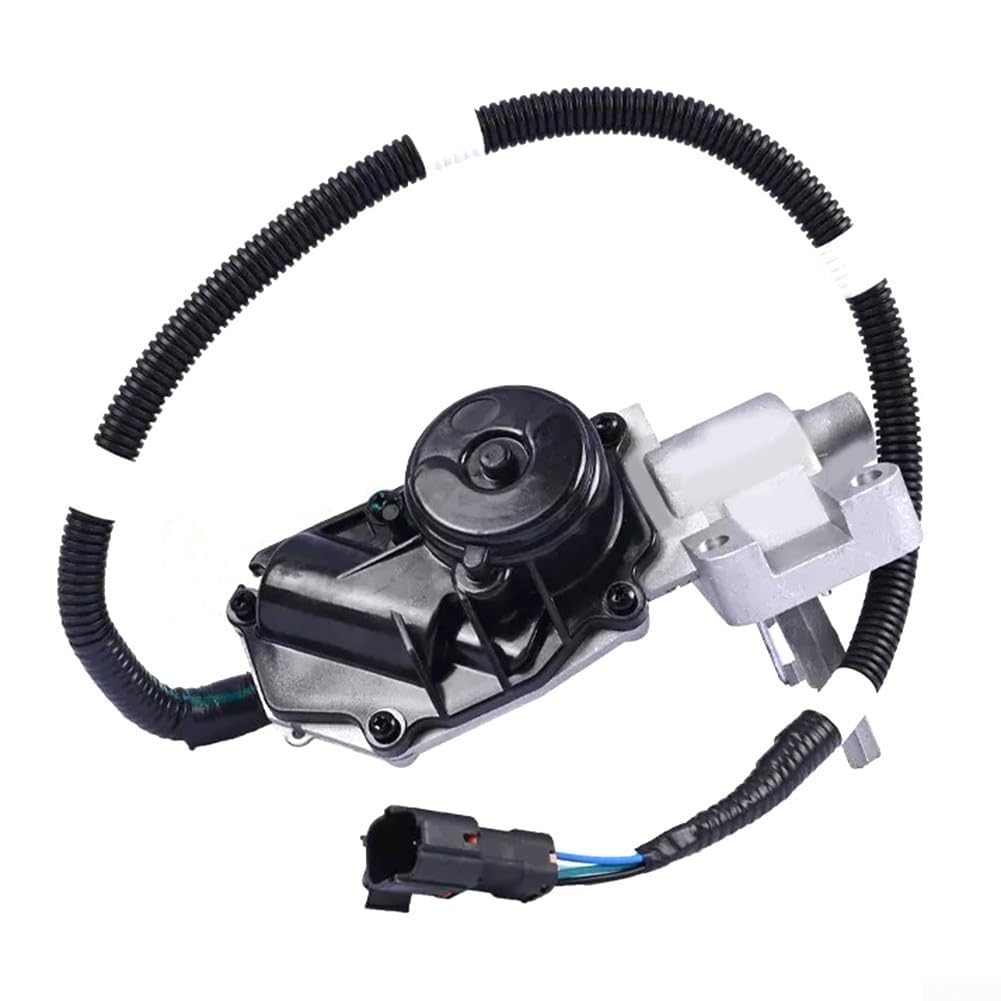 Stellantrieb Vorderachse für Isuzu D-Max für Rodeo Pick Up 2.5TD 3.0TD 2006-2012, Ersatz für OEM 8973679590, ABS Metallschalter Steuerteil Schwarz